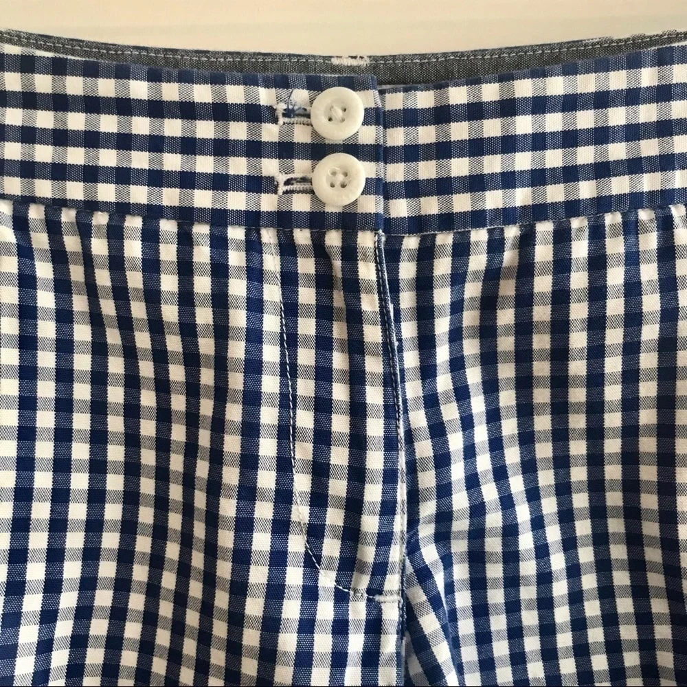 Nautica Women’s Blue Gingham Shorts - Picture 8 of 12